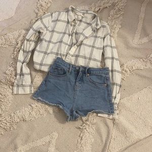 Wild Fable Jean Shorts